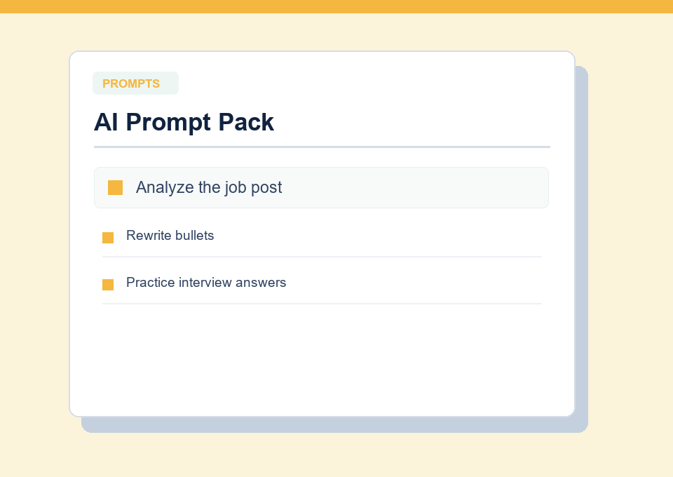AI prompt pack preview